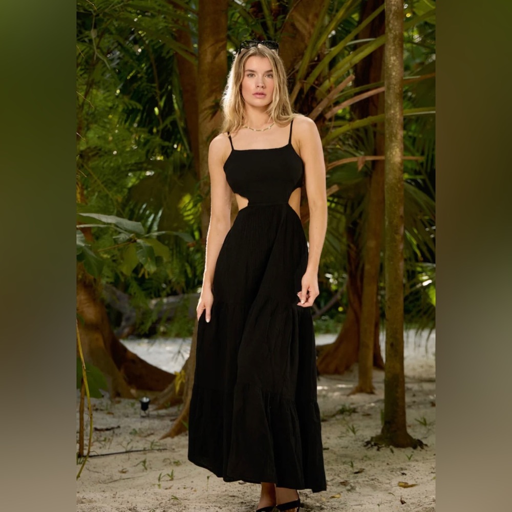Blanco By Nature black cutout Lexi Dress
